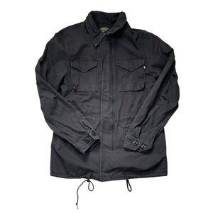 Alpha Industries Military Green Men's Jacket S MIL/A 37920 Small Washed Black